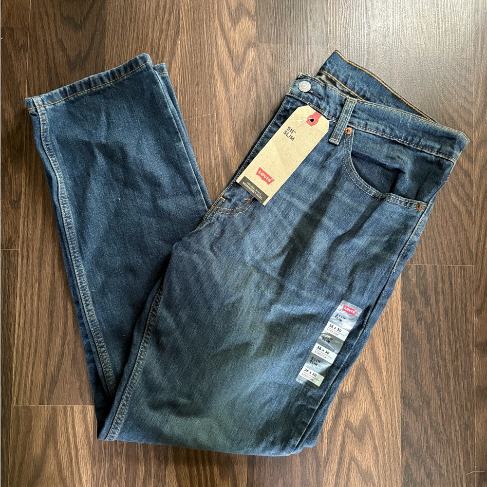 Levi's Men's Classic Indigo Straight Jeans